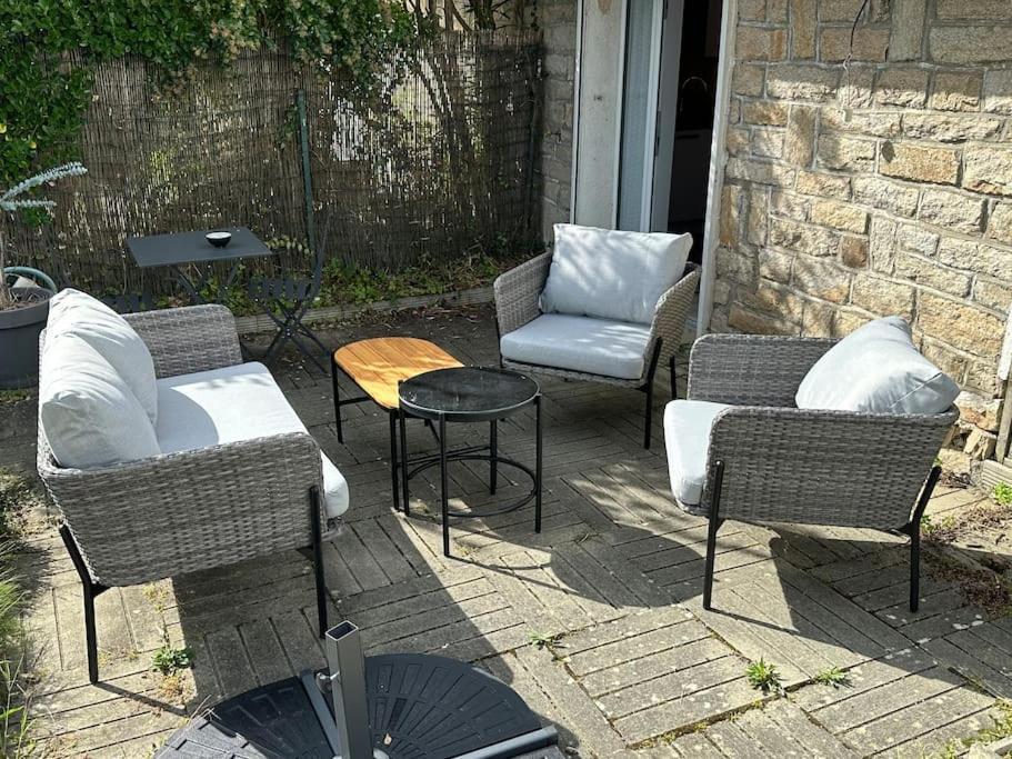 Appartement Moderne Avec Jardin Et Parking Vannes Zewnętrze zdjęcie