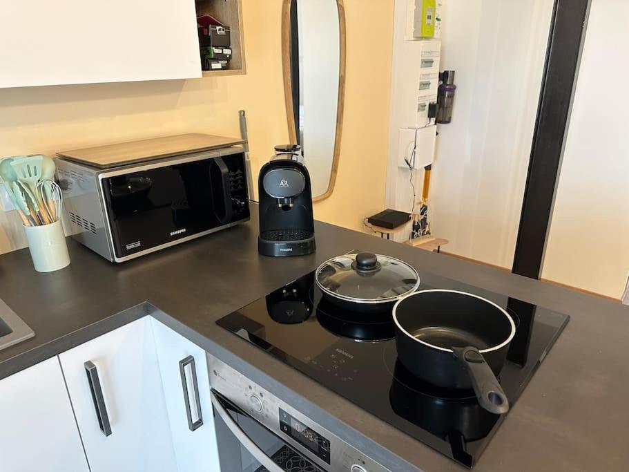 Appartement Moderne Avec Jardin Et Parking Vannes Zewnętrze zdjęcie
