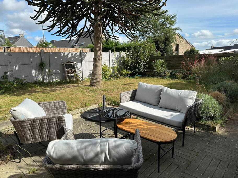 Appartement Moderne Avec Jardin Et Parking Vannes Zewnętrze zdjęcie