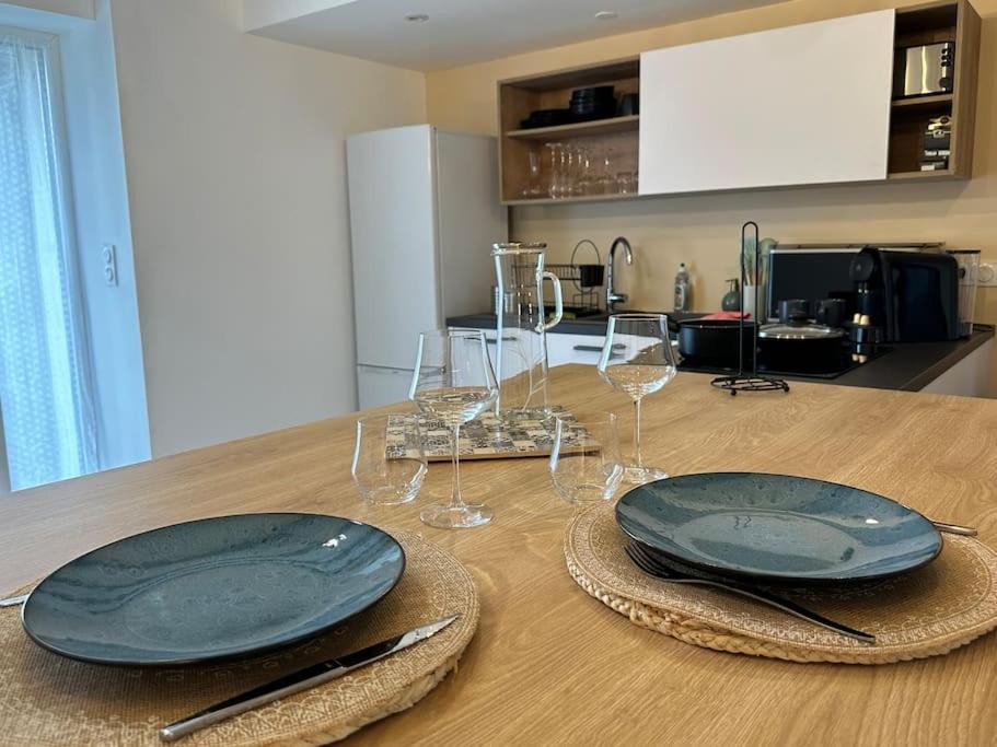 Appartement Moderne Avec Jardin Et Parking Vannes Zewnętrze zdjęcie
